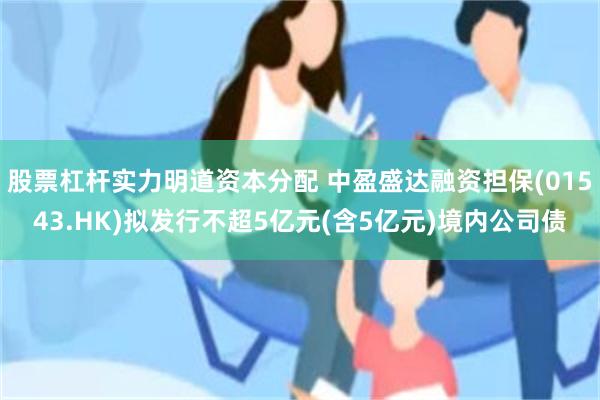 股票杠杆实力明道资本分配 中盈盛达融资担保(01543.HK)拟发行不超5亿元(含5亿元)境内公司债