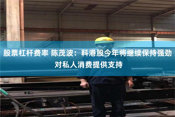 股票杠杆费率 陈茂波：料港股今年将继续保持强劲 对私人消费提供支持